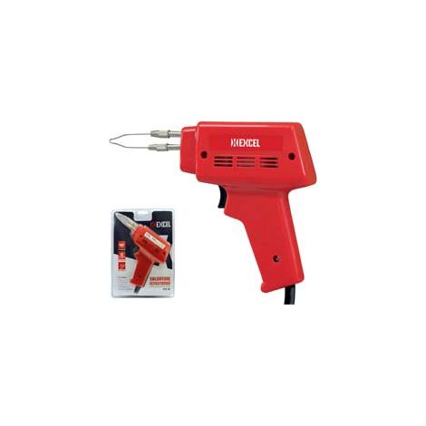 SALDATORE A PISTOLA ISTANTANEO- - 100w 220v-50Hz - 1 blister EXCEL