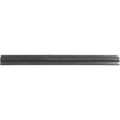 Profilé laminé pour bague volute - Longueur 2000mm en plat de 18x5mm - Fer forgé - À souder - DECO FER FORGE (1/2)