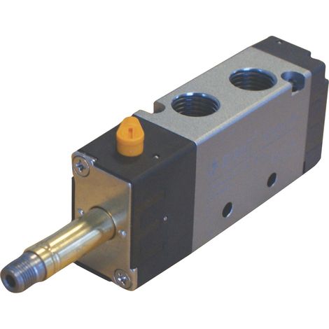 Electrodistributeur pneumatique RS PRO serie RV fonction 5/2, Assistée, G 1/4 ( Prix pour 1 )