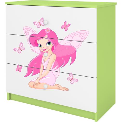 Kinderkommode Babydreams Grün (1/5)