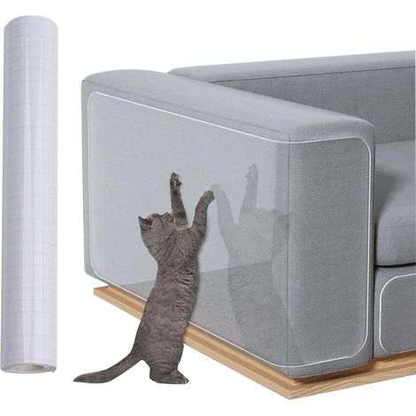 Protège Meubles Anti Griffes de Chat,Protège Canapé Anti Rayures pour Chat (1/5)