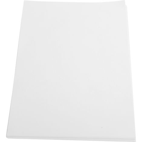 50Pcs Blank Badge Paper A4 Photo Printer Machine Supplies DIY Painting Hand‑Made Craft (1/5)
