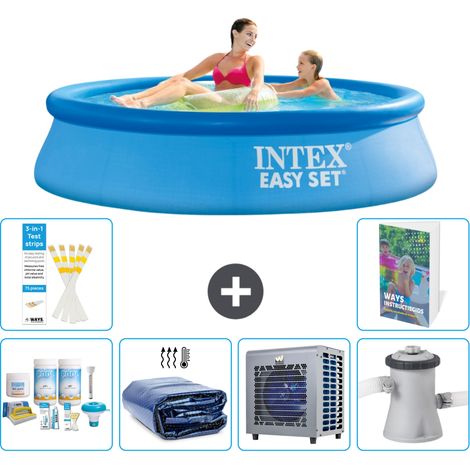 Intex Piscine Easy Set Ronde - 244x61 cm - 7-pièces S128 (1/5)