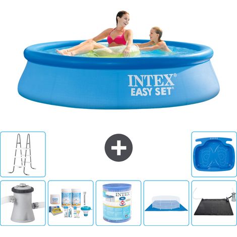 Intex Piscine Easy Set Ronde - 244x61 cm - 8-pièces S30806 (1/5)