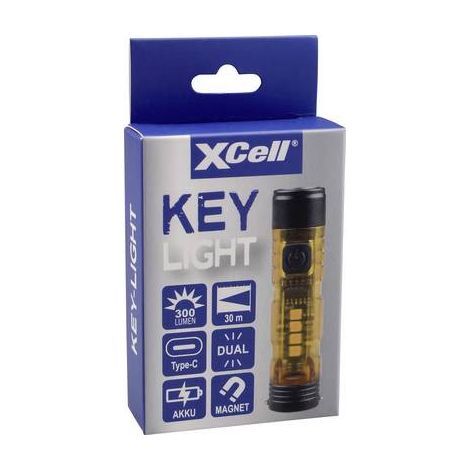 Lampe portable xcell mini lampe de poche 300 lm wiederaufladbar