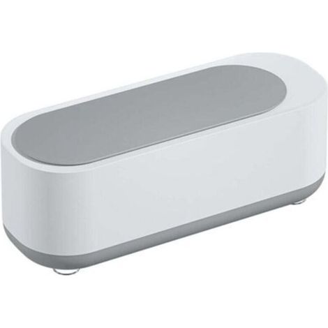 Nettoyeur À Ultrasons - 1 Pièce - 40 Khz - Pour Bijoux Lunettes Montres - 19 X 7,2 X 6,8 Cm - Fonctionne Avec 2 Piles AAA (1/3)
