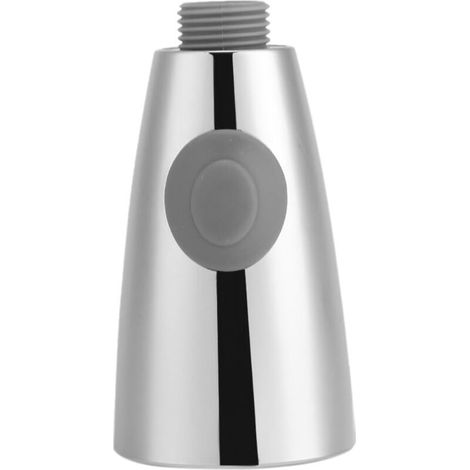 Remplacement pour robinet de cuisine - douchette extractible - convient pour la cuisine, la salle de bain, l'évier, etc. - 1 pièce, argenté (1/5)