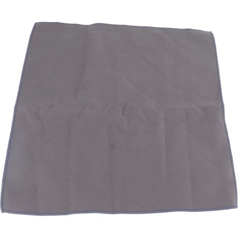 Serviette de nettoyage pour aquarium multifonctionnelle double face, non pelucheuse, en fibres flexibles, grise (1/5)