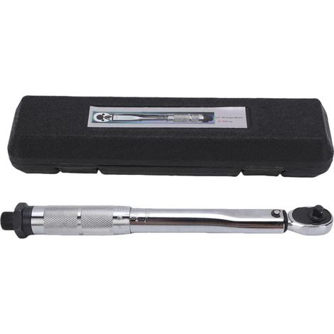 Clé dynamométrique 1/4 pouce 5-25 Nm 5 kg, réglable et préréglée, pour vélos, motos, professionnels et bricoleurs