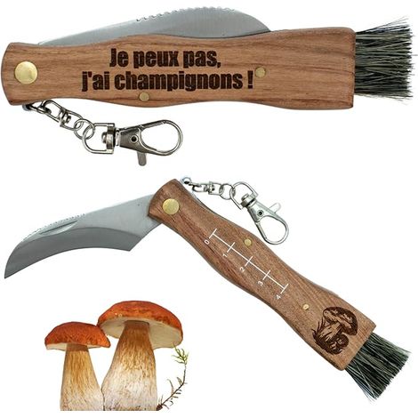 Mushroom Knife with Brush Knife for Collecting Mushrooms and Porcini Mushrooms (1/5)