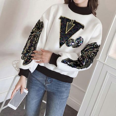 Écussons à paillettes ailes d'ange pour broderie sur veste, fournitures décoratives (1/4)