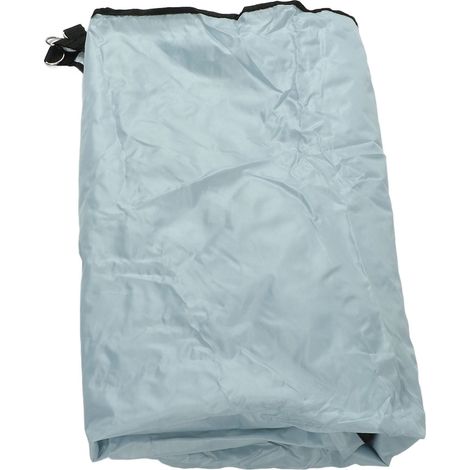 Voile d'ombrage triangulaire imperméable grise - Protection UV pour terrasse et jardin (1/5)