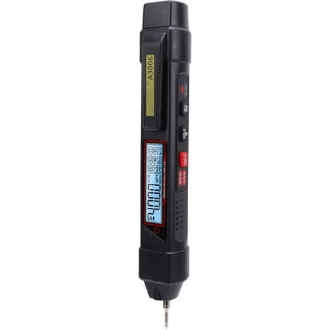 Multimètre stylo 4000 points, testeur numérique, détection de neutre et de phase, mesure de tension CC et CA, test de capacité et de diodes (1/5)