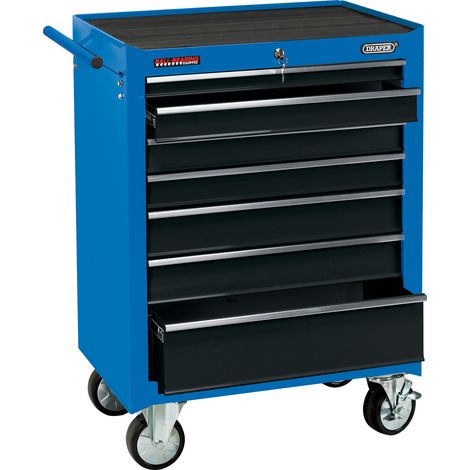 Draper 7-Drawer 26-Inch Roller Cabinet with Lockable Storage and Heavy-Duty Steel Construction (1/5)