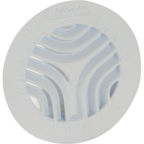 Nicoll – Grille ronde d'interrupteur avec moustiquaire en PVC diamètre 125 mm – Grille de voirie pour espaces confinés – Résistance à la charge élevée (1/6)