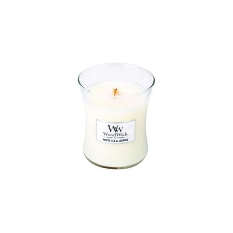 GRANDE BOUGIE JARRE PARFUMÉE WOODWICK, WHITE TEA & JASMINE 93062E