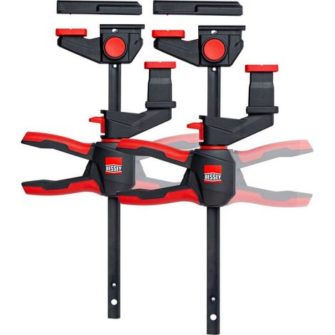 Bessey Einhand-Tischzwinge 360 /2er SET+Adapter (1/5)