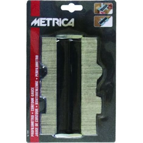 Metrica 72001 Profilometro, 150 X 85 mm Acciaio (1/2)