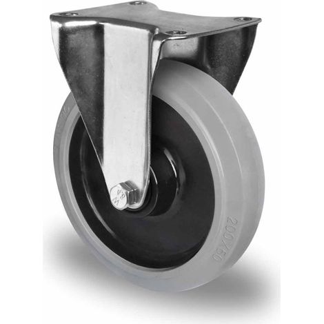 CASCOO Bockrolle ø 200 mm Serie R4E2 Doppelkugellager