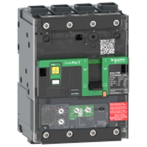 SCHNEIDER NSX 100A 4P 36kA 440V AC-Leistungsschalter mit Fehlerstromschutzschalter