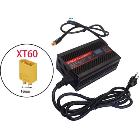 Chargeur de batterie Lithium-Ion 50,4V, courant de sortie 5A, multiples fonctionnalités de protection (1/2)