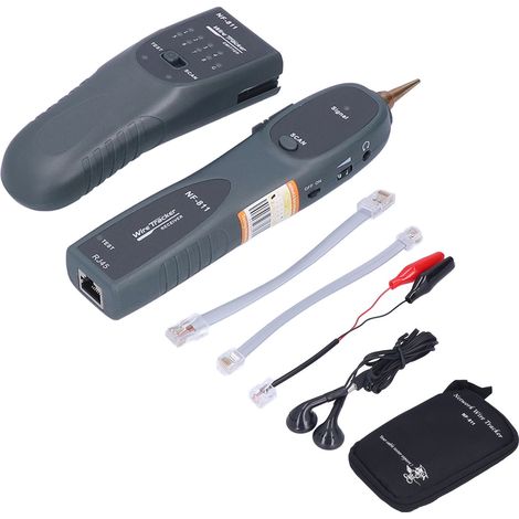 NF-811 Tragbarer Kabeldetektor – Netzwerk- und Kabeltester für die Installation