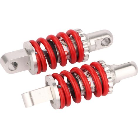 10-inch dual-head rear shock absorber suitable for KUGOO M2 electric scooter accessories, spring shock absorption and vibration damping. (1/4)