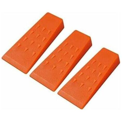 Coins D'abattage Forestier 140 mm Plastique ABS Lot de 3 Pièces