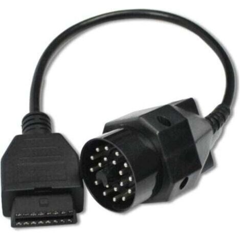 Câble adaptateur OBD2 BMW Edibas 20Pin vers 16Pin pour diagnostic véhicule compatible avec BMW 1982-2002 - 40 cm (1/3)