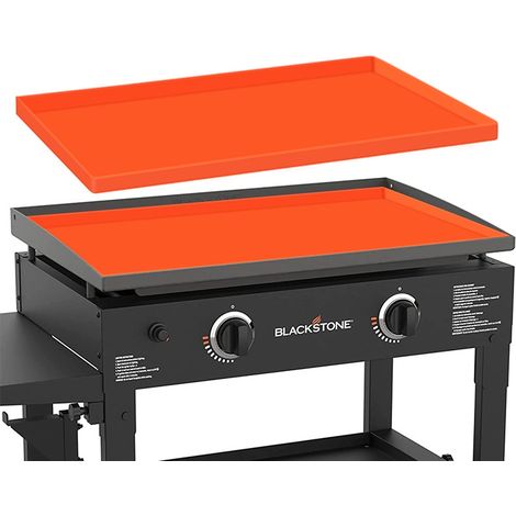 Tapis de protection en silicone alimentaire 28 pouces pour plancha, cache-grill résistant (1/5)