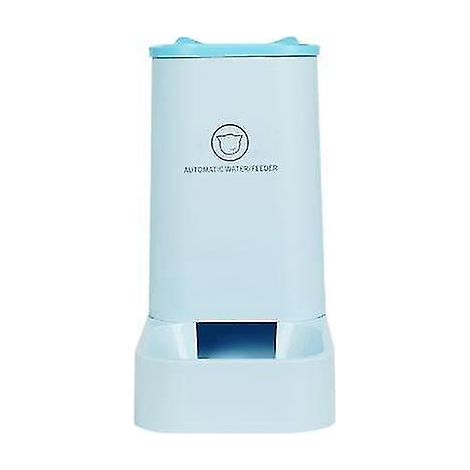Automatischer Futter- und Wasserspender für Haustiere – Blau (1/3)
