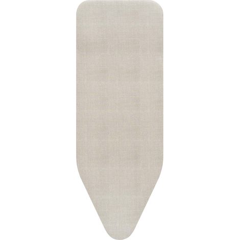 Brabantia Copriasse da stiro C 124x45cm - Denim Grey Strato superiore cotone 100% imbottitura in schiuma da 2mm Perfetto per assi da stiro di misura C Durevole, lavabile e facile da installare (1/4)