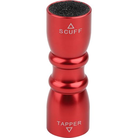 Mini outil de réparation pour queue de billard, embout de précision rouge, accessoire de façonnage et ponçage portable. (1/5)