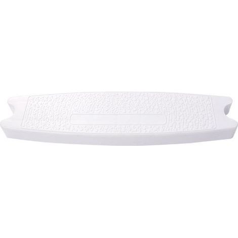 Escalier de piscine en plastique – 3 marches blanches – Longueur 500 mm, largeur 90 mm – Pour tubes de 43 mm de diamètre (1/4)