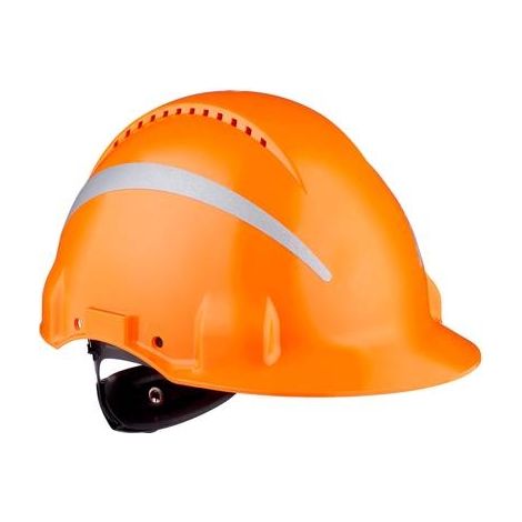 3M G3000 Reflex Casco de protección naranja intenso