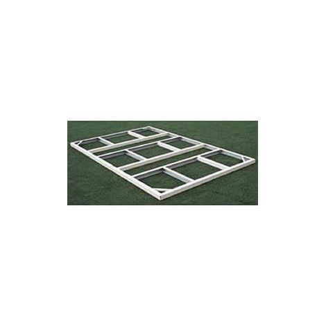 Duramax - Estructura de suelo para caseta - DURAMATE - Metal - gris - 8 x 6
