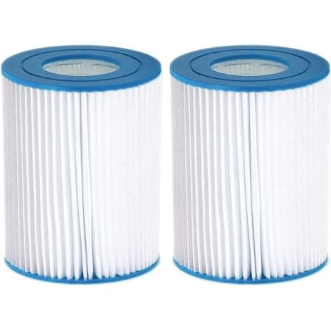Poolfilterkartusche Typ II, Filterkartusche für Bestway 58094 Filterset, universelle Ersatzfilterkartusche für Poolpumpen. (2 Stück) (1/4)