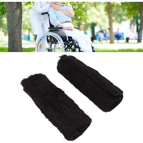 Armlehnenschoner für Sessel und Stühle, 2 Stück, rutschfest und aus weicher Berberwolle, ergonomisches Design, 140 g, verschiedene Farben (1/5)