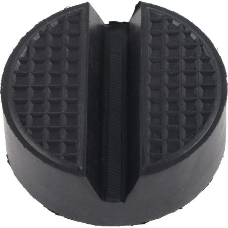 GARRYFIZH Adaptateur universel de coussin de cric de voiture, cadre en caoutchouc fendu, Support de Protection de Rail, 6.5cm de diamètre (1/5)