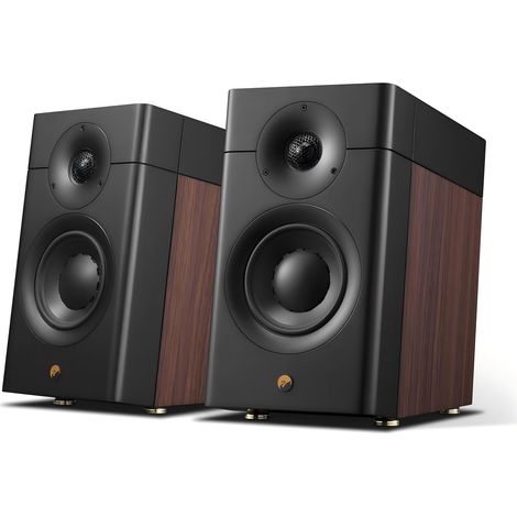 Enceinte Passive de bibliothèque D3.1 MKII, Paire d'enceintes domestiques 2 Voies 6,5 Pouces – Nécessite Un amplificateur ou Un récepteur pour fonctionner (1/5)