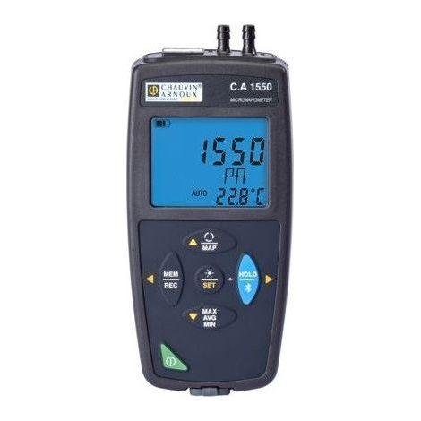 Manomètre Chauvin Arnoux Ca 1550 2450Pa max, Différentielle ( Prix pour 1 )