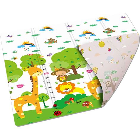 Tappeto Antitrauma per Bambini 200x150 Pieghevole Tappetone Morbido (1/4)