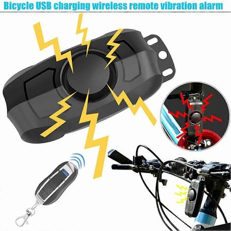 Mini alarme à distance, dispositif antivol pour vélos, alarme vibrante, antivol de sécurité pour vélos