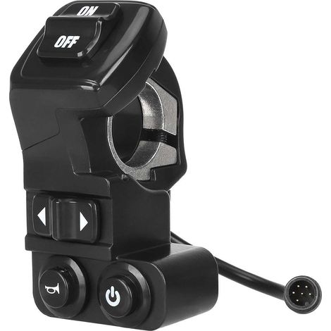 Interrupteur étanche à 6 broches à quatre fonctions compatible avec les trottinettes électriques Kukirin G2Pro, G2ProDB et G2Max (1/5)