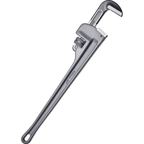 Mophorn Llave de tubo de 24 ", aluminio, ajustable, ergonómico, portátil para fontanería y reparaciones automáticas