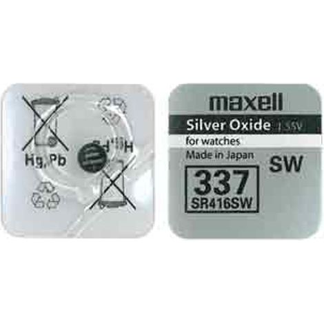 337 V337 SR416SW 28075 SBA5 LR416 Maxell