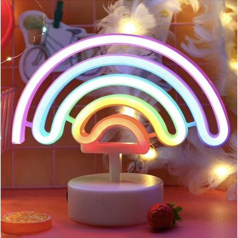 Neon LED Regenbogenlampe (1/3)