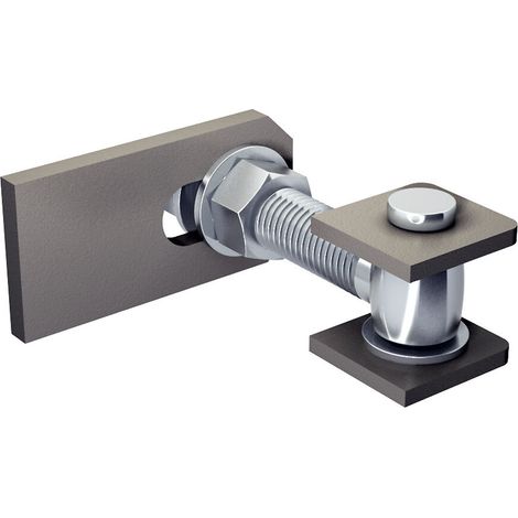 Gond à souder M24 réglable 180° - 150 kg (1/3)