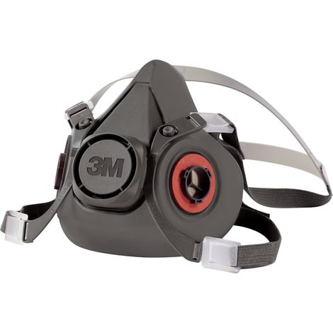 3M 6100 Maschera respiratore facciale semimaschera filtri ricambiabili taglia S