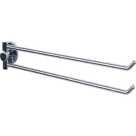 Towellero con mobile Rail Spirella "Atlantico" del metallo cromato in colore grigio 35 x 4 cm (1/4)